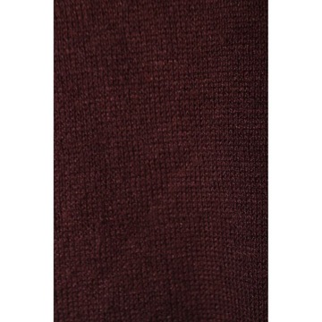 H&M BASIC Rozm. EU 36 czerwony V-Neck Sweater