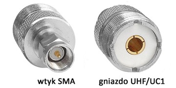 RF адаптер SMA/wt-UHF/UC1/gn 50 Ом