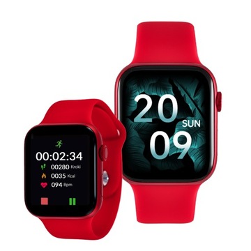 Polarwatch Smartwatch czerwony Wi12 Watchmark