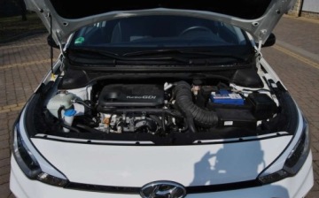 Hyundai i20 II Hatchback 5d Facelifting 1.0 T-GDi 100KM 2020 Hyundai i20 GWARANCJA, 2020r, Benzyna, Maly przebieg, Bogate wyposazenie, zdjęcie 14