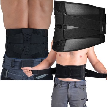 PAS STABILIZATOR USZTYWNIAJĄCY NA KRĘGOSŁUP LĘDŹWIA LĘDŹWIOWY ORTOPEDYCZNY