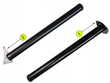 ИГРОВОЙ СТОЛ 100x60 - ЧЕРНЫЙ, ГРАФИТ, БЕЛЫЙ