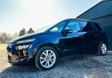 Citroen Grand C4 Picasso I 2.0 HDi FAP 150KM 2013 Citroen C4 Grand Picasso Bezwypadkowy, FV23, 7os Exclusive, KredytowanieLe, zdjęcie 4