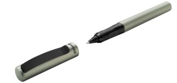 Ручка кулькова PINA колада L+р. 0,7 мм оливковий металік PELIKAN 400191303