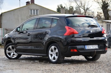 Peugeot 3008 I Crossover 1.6 156KM 2009 CZARNY ZAREJESTROWANY 1.6T SERWIS PANORAMA HEAD-UP ACC ALU GWARANCJA, zdjęcie 6