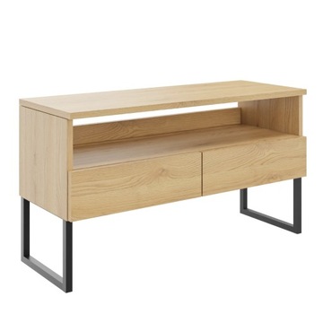 Szafka, stolik, komoda RTV z nóżkami, click-on, szerokość 80 cm