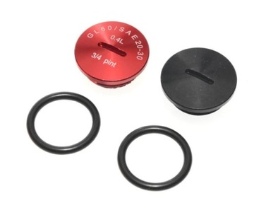 Алюминиевые масляные колпачки Simson, комплект орг. шаблон