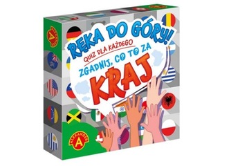 Gra planszowa Quiz Ręka do góry Kraj 27471, ALEXANDER, 212251.