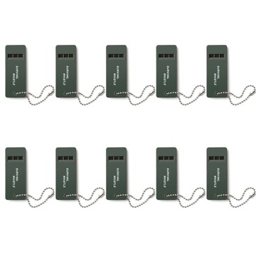 10 sztuk na zewnątrz wielu gwizdek Audio wysokiej