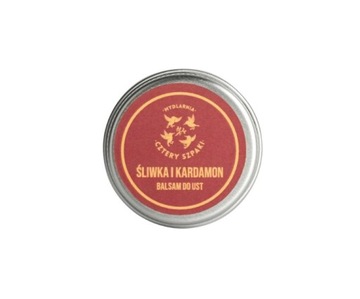 CZTERY SZPAKI BALSAM DO UST ŚLIWKA I KARDAMON 15ML