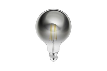 ŻARÓWKA KULA LED 8W E27 G125 POSREBRZANA FILAMENT