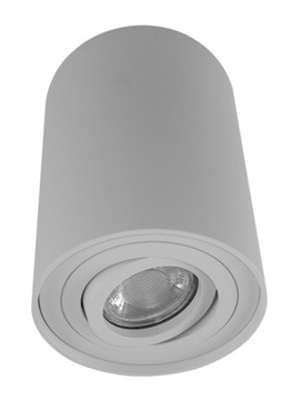 Oprawa natynkowa halogenowa tuba LED biała 125MM