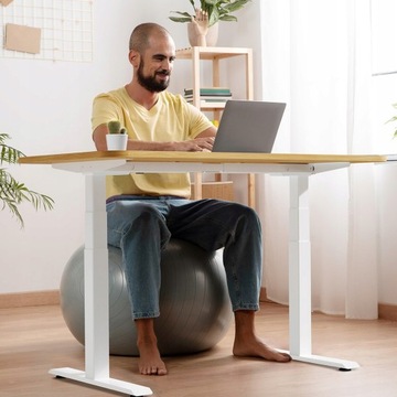 Существующий электрический каркас стола ACGAM 127 см x 170 см x 31,4 см, белый