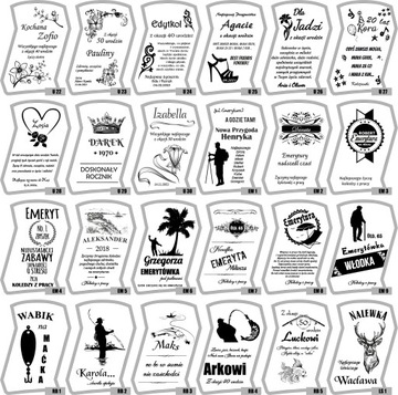 Набор графинов для виски, два стакана с ГРАВИРОВКОЙ