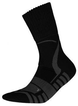 Skarpetki Trekking Silver czarne 41-43