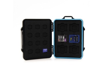 Etui na karty pamięci 6 x SD 18 x microSD Orico PHCD-2-BK-BP pancerne