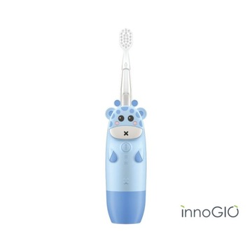 ЗВУКОВАЯ ЗУБНАЯ ЩЕТКА ДЛЯ ДЕТЕЙ ЖЕЛТЫЙ ЖИРАФ INOGIO GIO-450