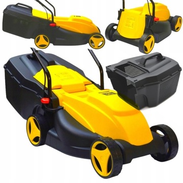 ИНДУКЦИОННАЯ ЭЛЕКТРИЧЕСКАЯ ГАЗОНОКОСИЛКА JOHN GARDENER SHARP 2000W 32CM 30L