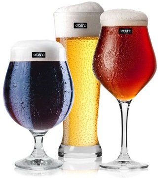 Zestaw komplet konesera piwa KROSNO Brewery 6 szt.