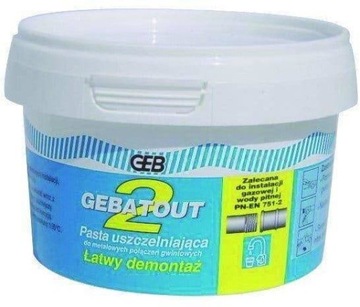GEB PASTA DO USZCZELNIANIA GWINTÓW 200G GEBATOUT 2