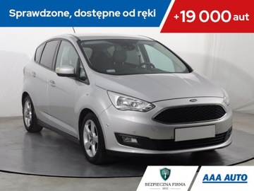 Ford C-MAX II Grand C-MAX Facelifting 1.0 EcoBoost 125KM 2017 Ford C-Max 1.0 EcoBoost, Serwis ASO, Navi, Klima