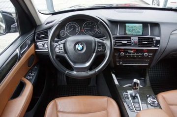BMW X3 F25 SUV 2.0 20i 184KM 2014 BMW X3 2.0 Benzyna 184 KM 4x4, Lift, Navi, Automat, SalonPL, FV23, GWARANC, zdjęcie 11