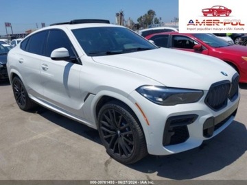 BMW X6 G06 2023 BMW X6 2023r, XDrive40I, 3.0L 3.0 Benzyna 335KM