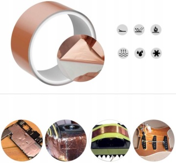 МЕДНАЯ ЛЕНТА 25м х 50мм ПРОТИВ УЛИТОК