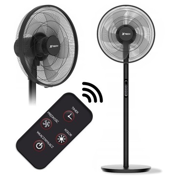 НАСТОЛЬНЫЙ ВЕНТИЛЯТОР НАПОЛЬНЫЙ ВЕНТИЛЯТОР ТИХИЙ МОЩНЫЙ 5 ЛОПАСТЕЙ XTECH