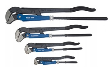 НАБОР ГИДРАВЛИЧЕСКИХ ТРУБНЫХ КЛЮЧЕВ, 4 шт. КЛАССИЦЫ, РЕГУЛИРУЕМЫЙ КУШАЧКОВЫЙ КЛЮЧ