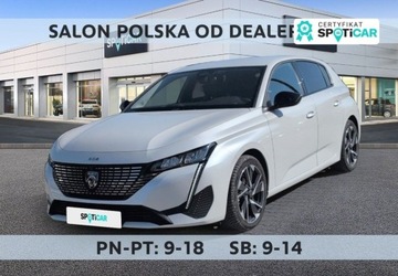 Peugeot 2023 Peugeot 308 1.2 PureTech Allure SS EAT8 SalonPL FVat Od Reki Dobra Konfigu