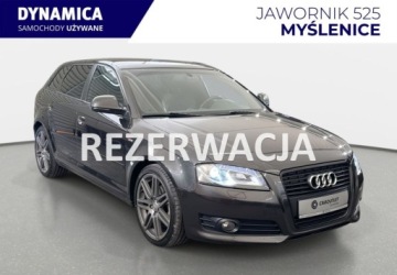 Audi A3 8P Hatchback 3d 2.0 TDI CR 140KM 2010 Audi A3 Sportback S-line 2.0TDI 140KM 2010r., Klimatyzacja, Podgrzewane fo