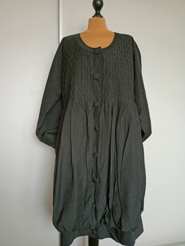 ZIZZI sukienka płaszcz boho oversize M-L..