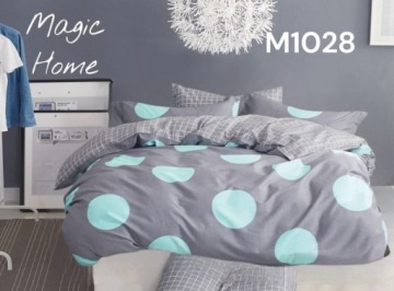 КОМПЛЕКТ ПОСТЕЛЬНОГО БЕЛЬЯ 220X200 100% ХЛОПОК 3 ШТ. НОВЫЙ ДИЗАЙН ДВУХСТОРОННИЙ