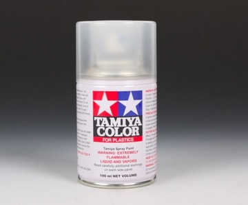 MODELARSKA FARBA W SPRAYU BEZBARWNA TAMIYA 100ml TS-13 CLEAR (GLOSS)
