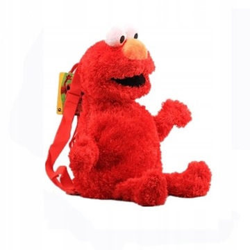 pluszowy plecak elmo ulica sezamkowa