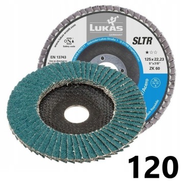 TARCZA LISTKOWA LAMELKA SLTR fi. 125 ZK 120 BASE-X