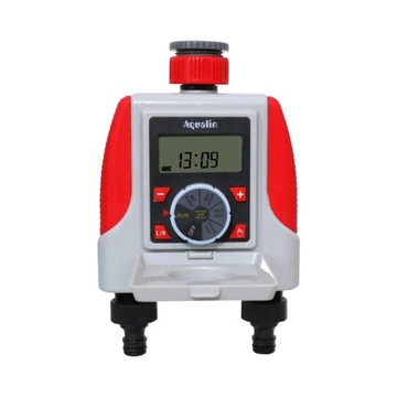 Sterownik automatyczny nawadniania 2 sekcje na kran LCD Programator czasu