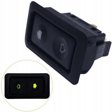 PRZEŁĄCZNIK PODNOŚNIKA SZYB UNIWERSALNY 6PIN PRZEŁĄCZNIK 12V 24V AUTOMATYCZ