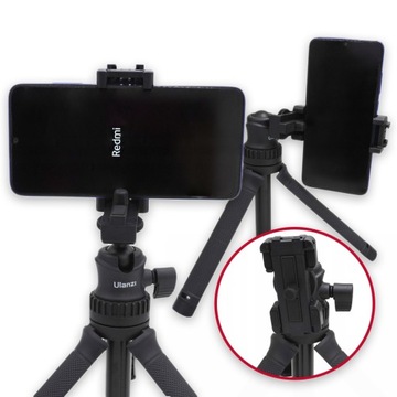 Statyw z uchwytem na telefon 3w1 Ulanzi Stand MT-34 26cm 1,5kg do VLOG