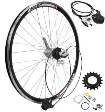 Kompletní kolo na kolo Zadní 28 palců Shimano Nexus 3 rychlostní stupně s páčkou