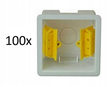 KGP148 - puszka podtynkowa 86x86 x48 mm - UK - 100 sztuk