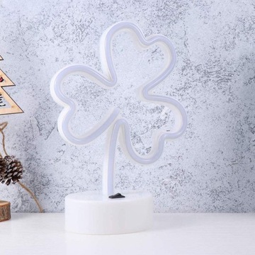 Светодиодная лампа NEON CLOVER LUCKY USB/BATTERY