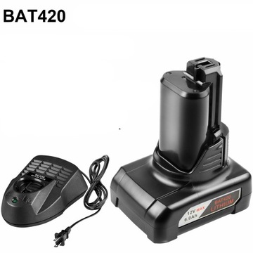 АККУМУЛЯТОР АККУМУЛЯТОР ДЛЯ BOSCH BAT420 LI-ION 6AH 2ШТ.