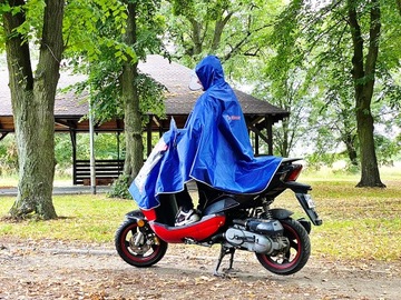 ПОНЧО - ПЛАЩ ДЛЯ СКУТЕРА ABIWA L