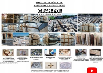 PŁYTKI GRANITOWE MARMUROWE VISCOUNT WHITE GRANIT