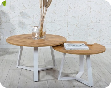 Metalowy biurowy stolik kawowy stół do firmy biura