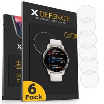 6x NIETŁUKĄCE SZKŁO FOLIA SZYBKA NA EKRAN DO GARMIN VENU 2 PLUS 43MM