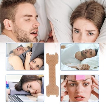 Paski Na Nos Oddychanie Przeciw Chrapaniu Do Spania Plastry 100szt 66x19mm