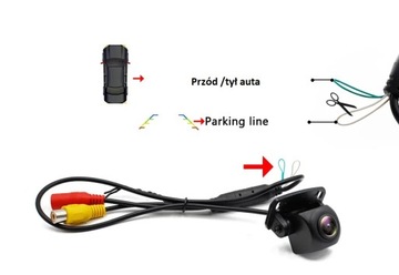 КАМЕРА ЗАДНЕГО НАПРАВЛЕНИЯ «РЫБИЙ ГЛАЗ» 170 ГРАДУСОВ AHD 1920x1080P FULL HD